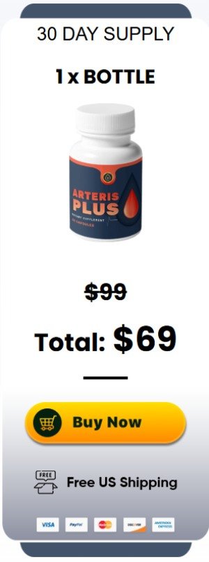 Buy Arteris Plus 1 bottle starter pack for natural heart health support